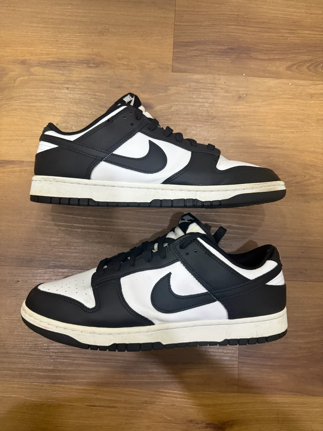 Size 12 - Nike Dunk Low Black White - photo 2