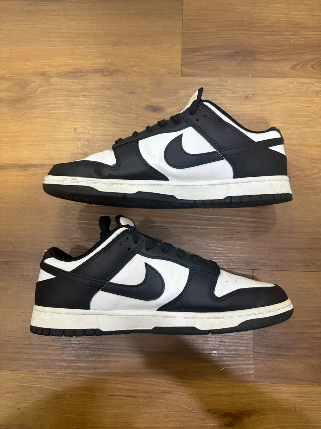 Size 12 - Nike Dunk Low Black White - photo 3