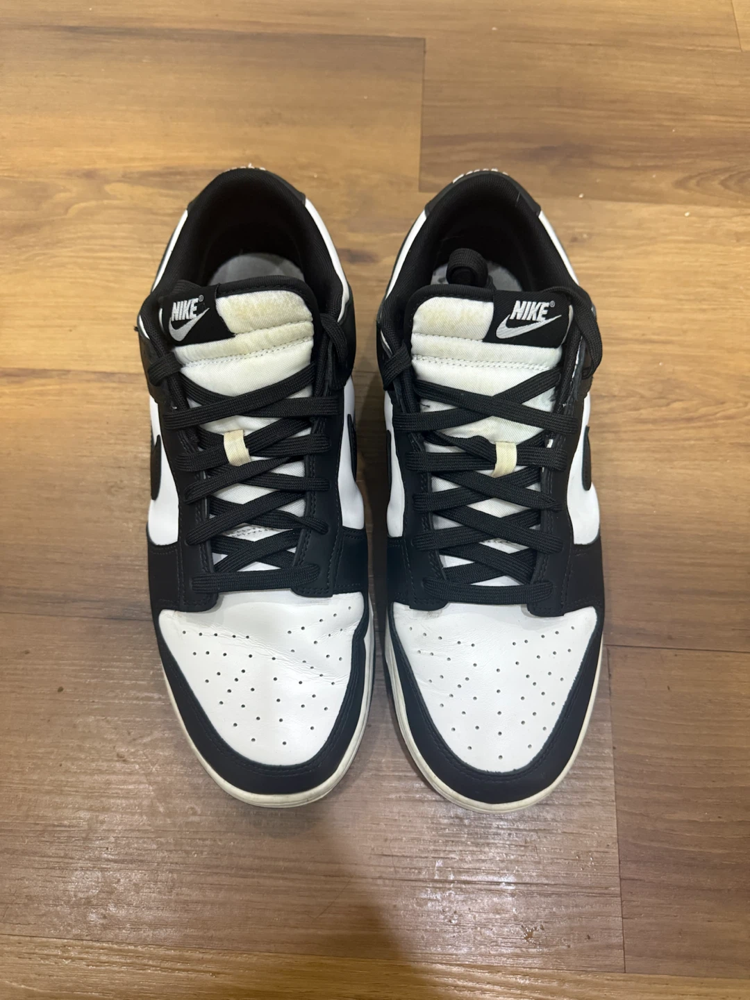 Size 12 - Nike Dunk Low Black White - photo 4