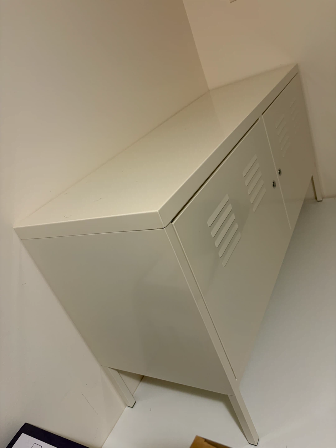 IKEA PS Two-door metal cabinet (white) - photo 2