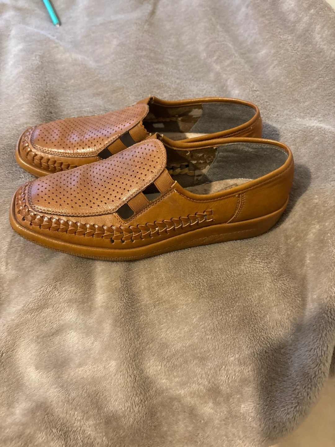 Rieker Antistress Brown Leather Loafers
