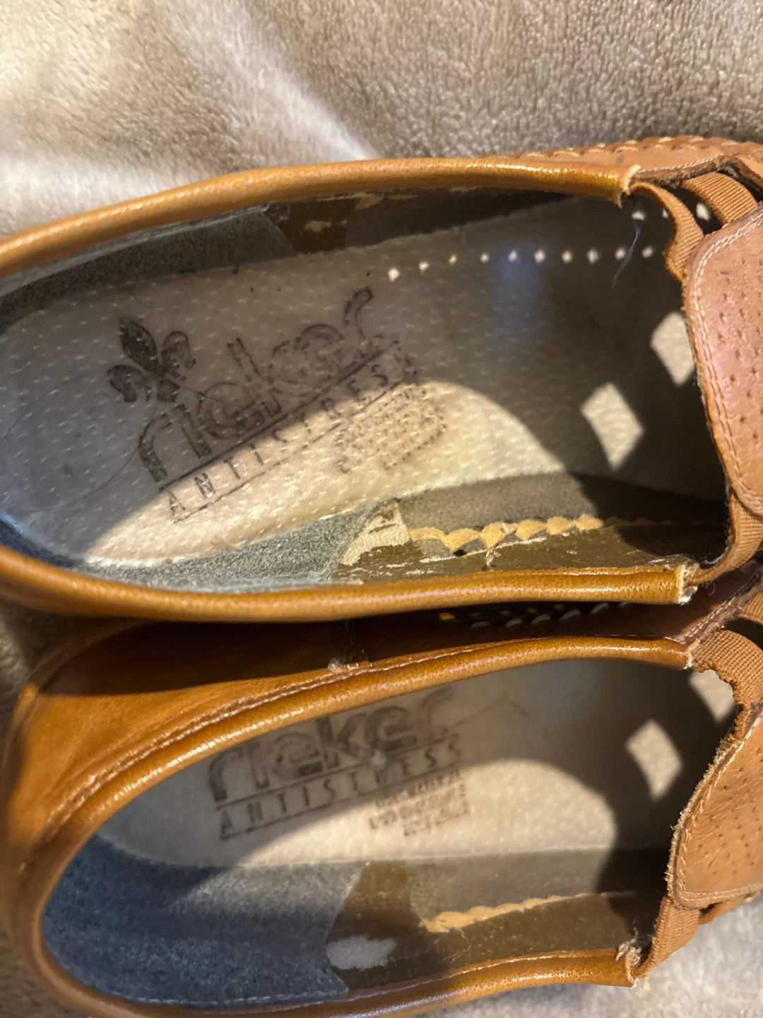 Rieker Antistress Brown Leather Loafers - photo 2