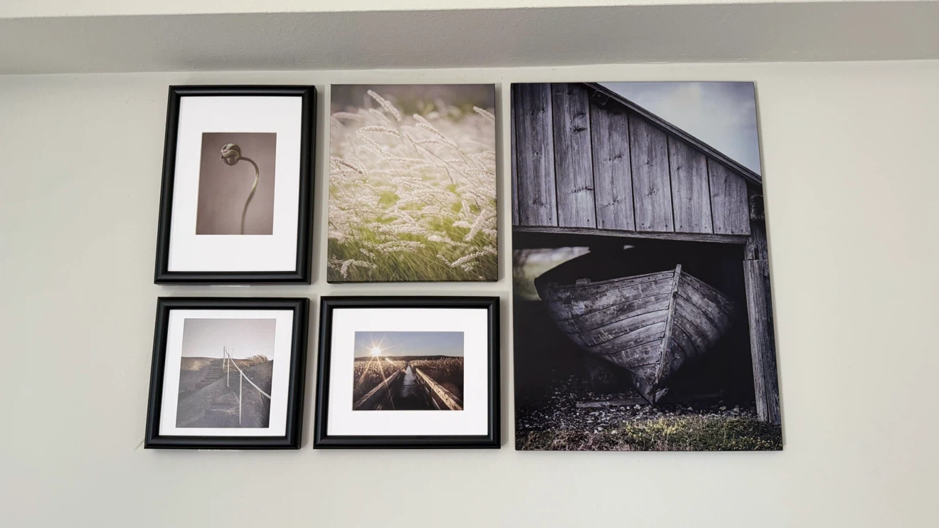 Set of 5 Framed Wall Art Prints by IKEA