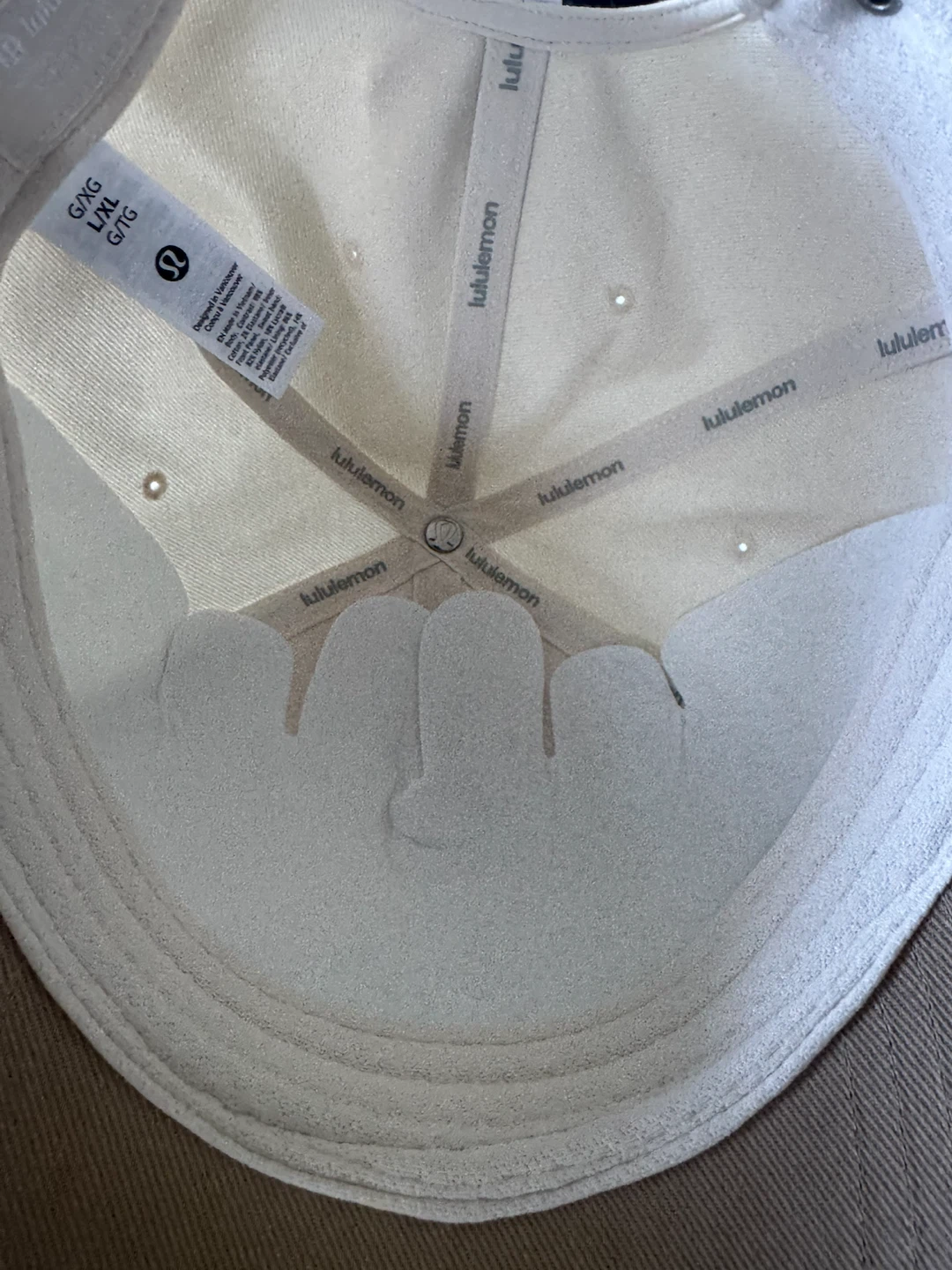 Lululemon Structured Classic Ball Cap 'Script' L/XL - photo 3