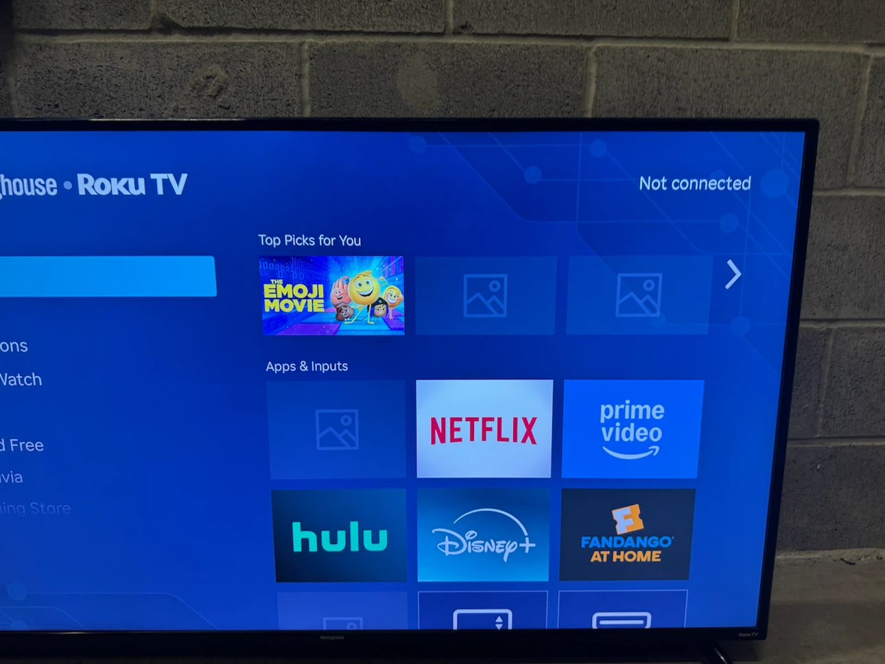 Westinghouse Roku TV. Smart TV 4K UHD THe remote is missing - photo 4