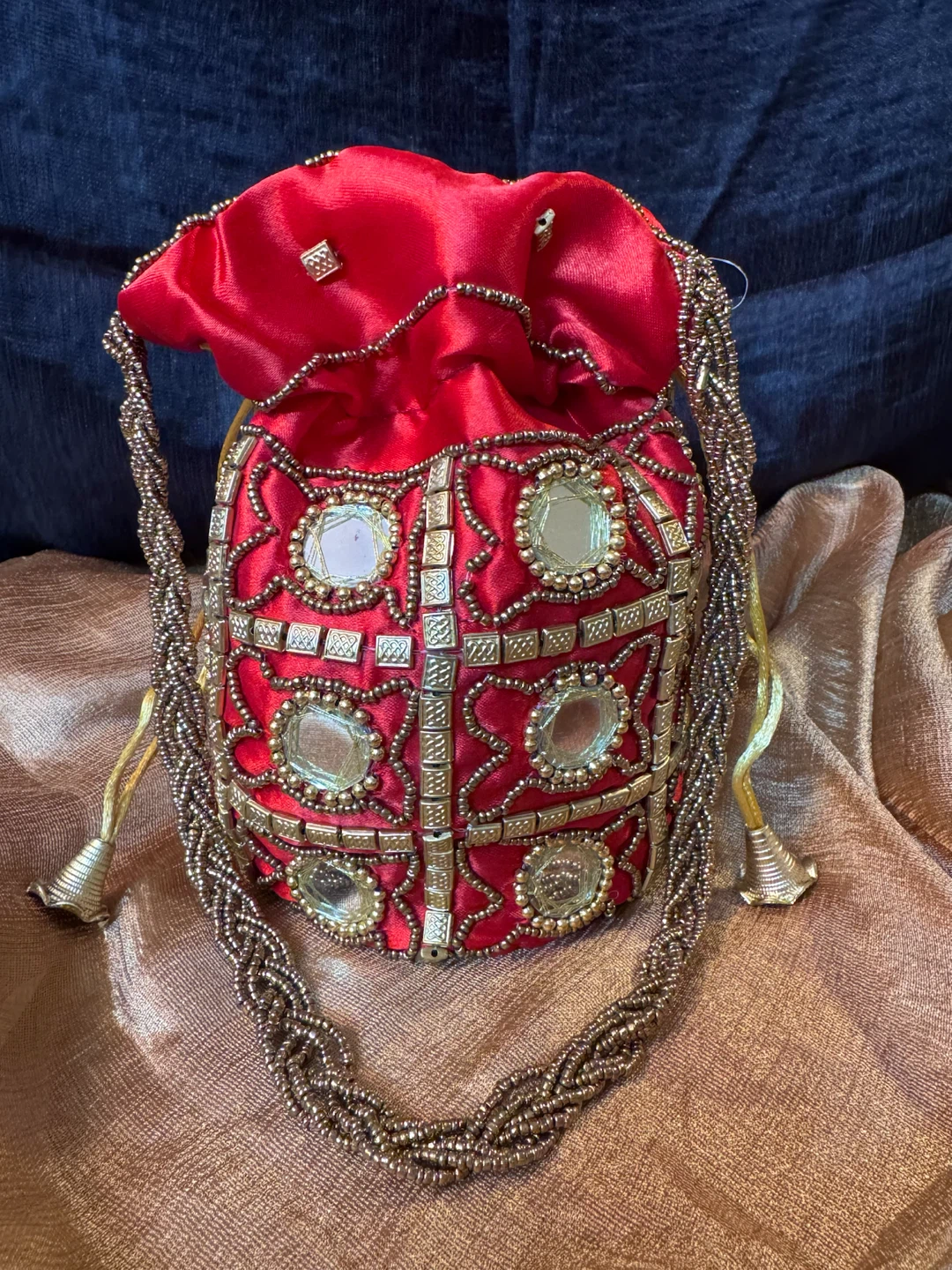 Hanmade potli bags / clutch/ purse