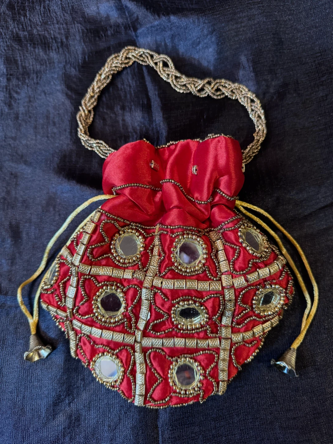 Hanmade potli bags / clutch/ purse - photo 2