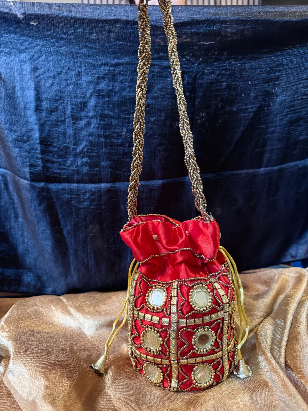 Hanmade potli bags / clutch/ purse - photo 3