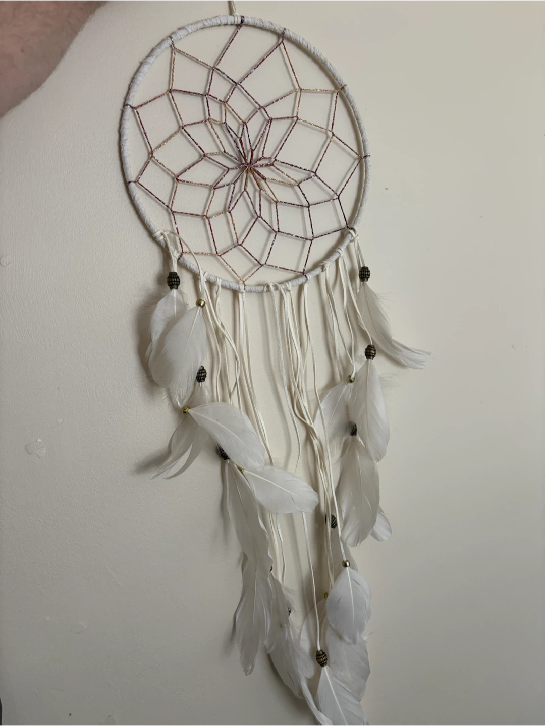 White Feather Dreamcatcher