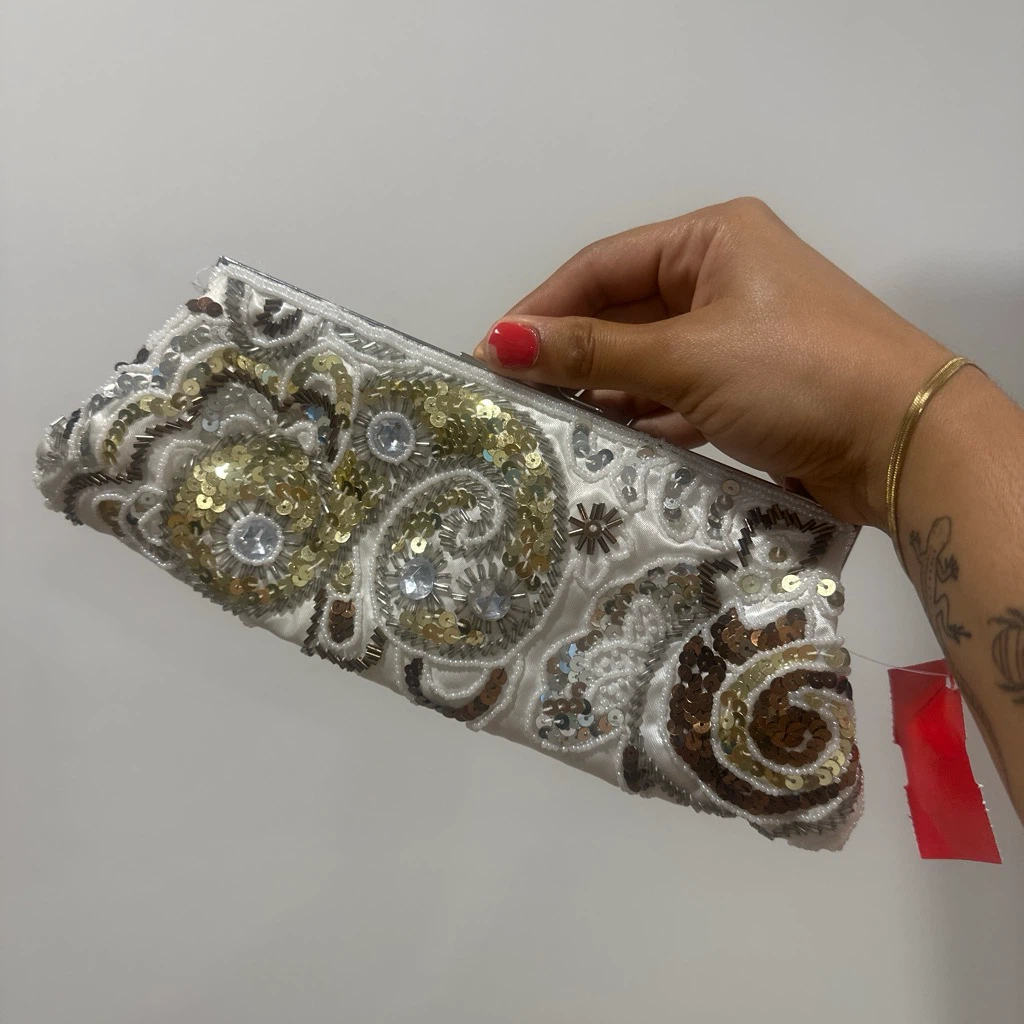 Beaded Clutch Evening Bag