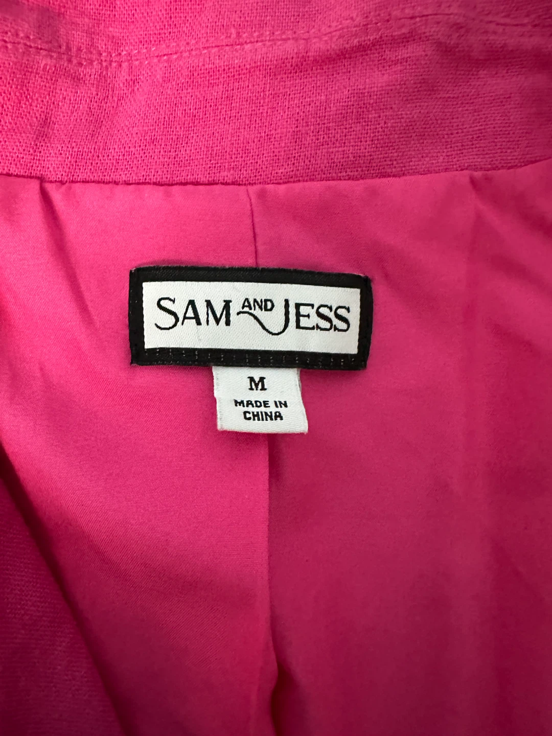 Sam & Jess Pink Blazer Size M