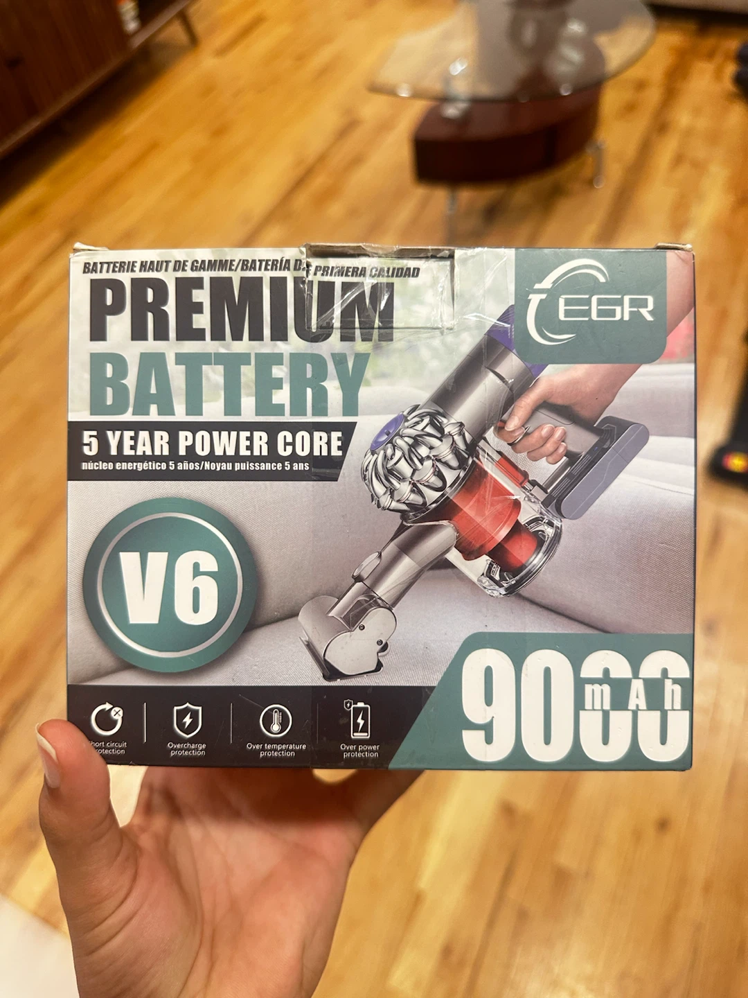 EGR Premium V6 Battery 9000mAh