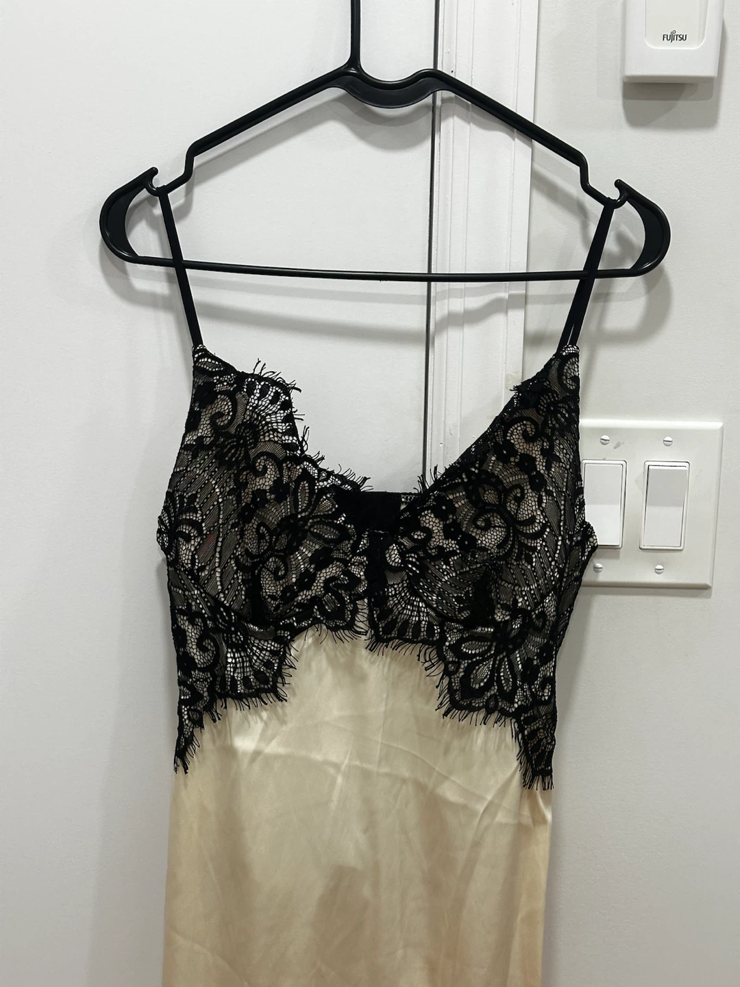 Satin Lace Slip Dress - photo 2