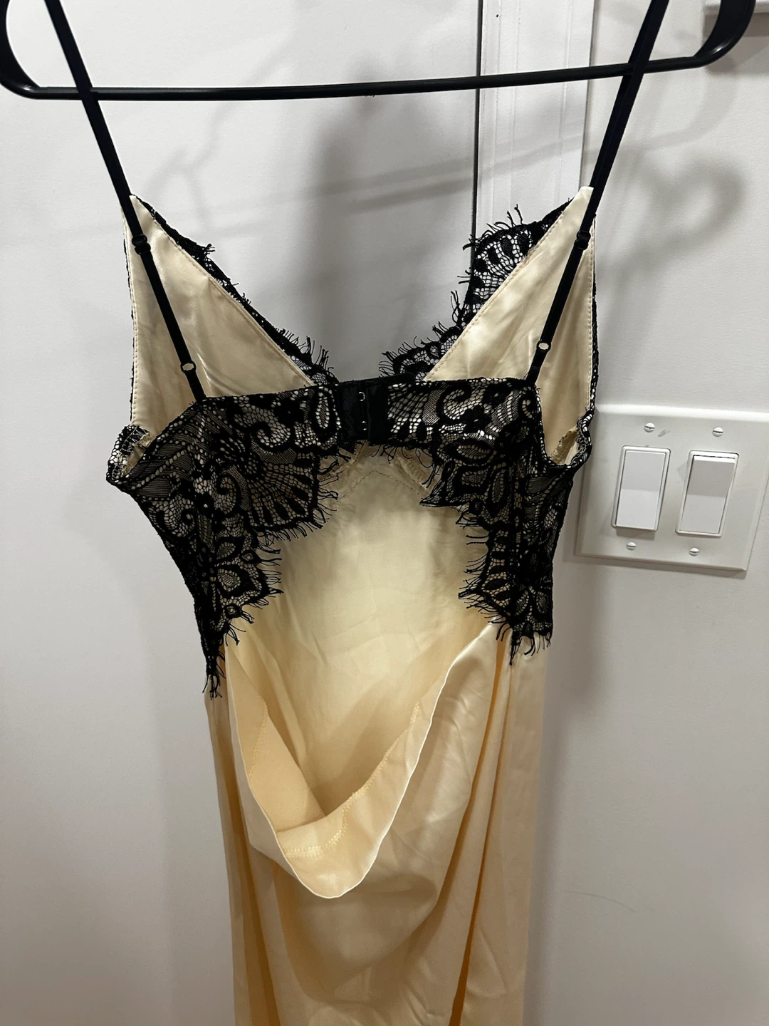 Satin Lace Slip Dress - photo 3