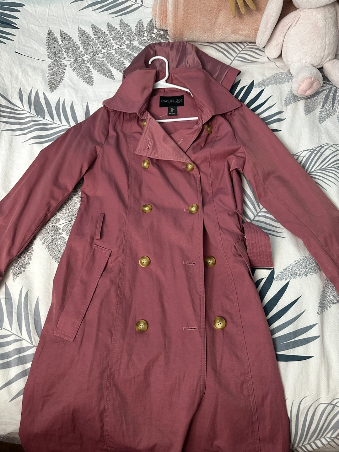 Rachel Zoe Women's Trench Coat Size M - photo 2