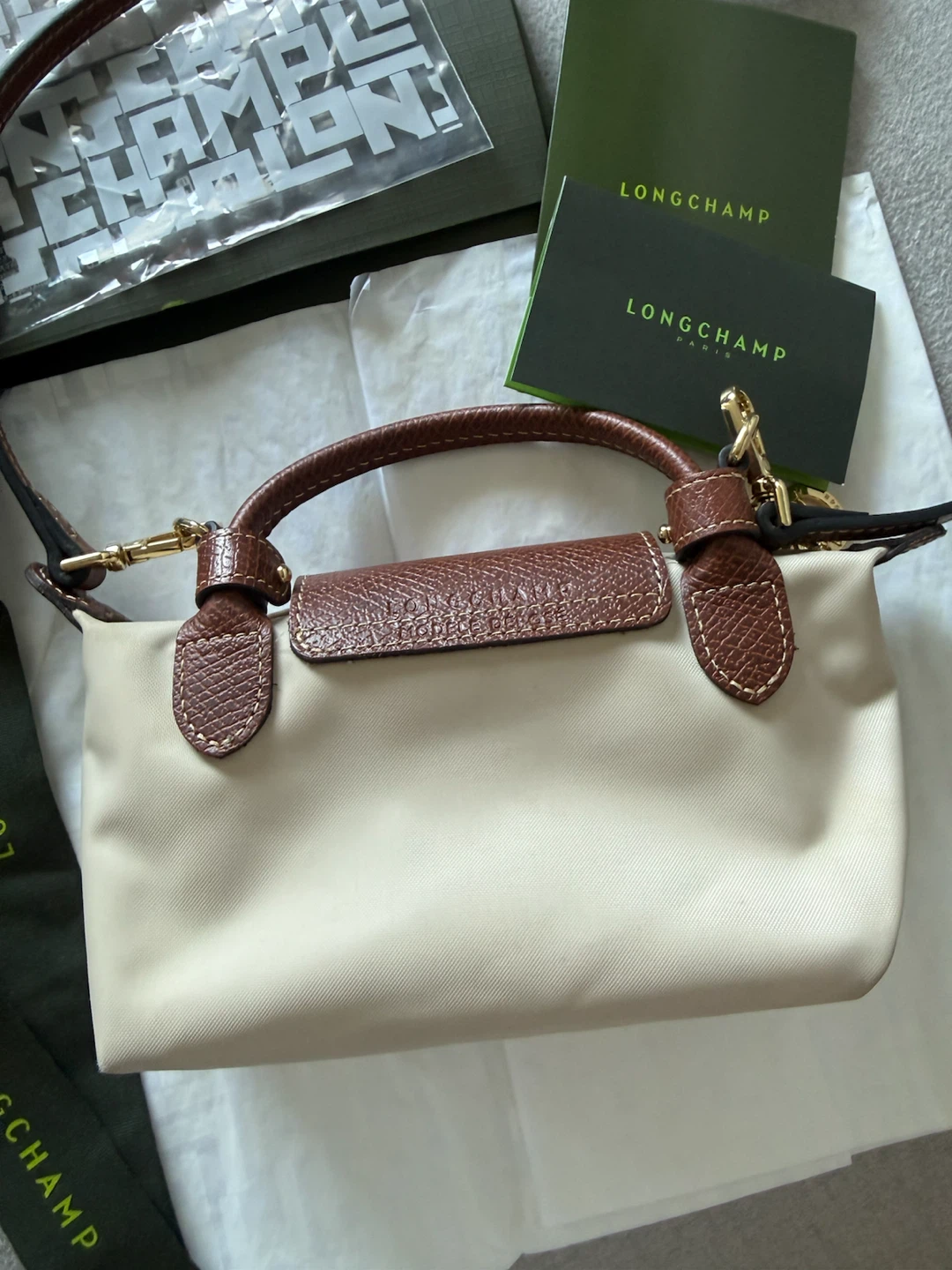 Authentic Longchamp Le Pliage Pouch - photo 2
