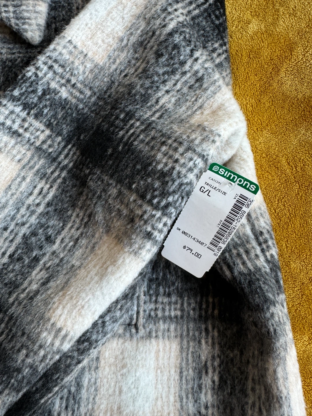 ONLY Plaid Flannel Shirt Jacket - photo 2