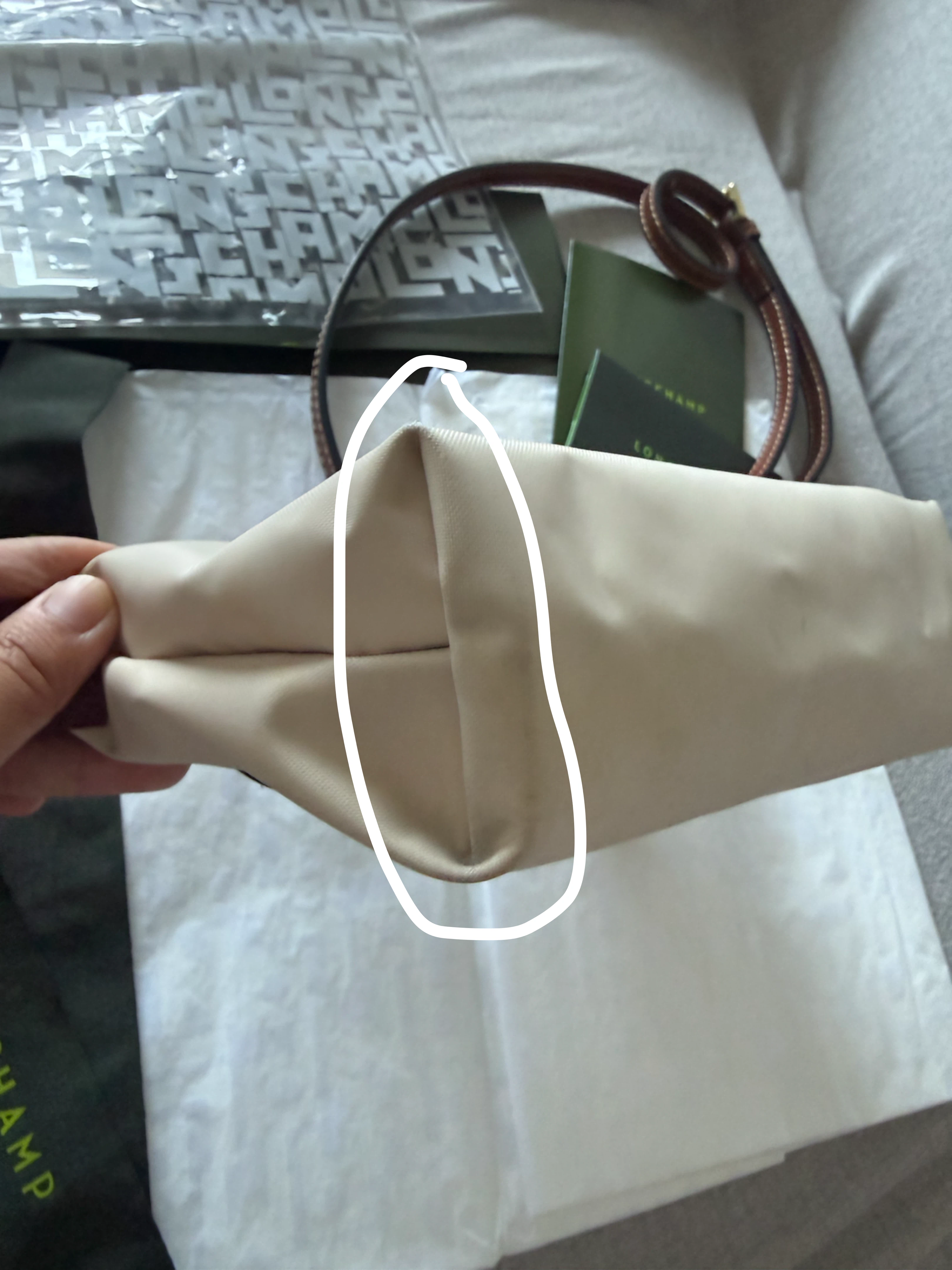 Authentic Longchamp Le Pliage Pouch - photo 3