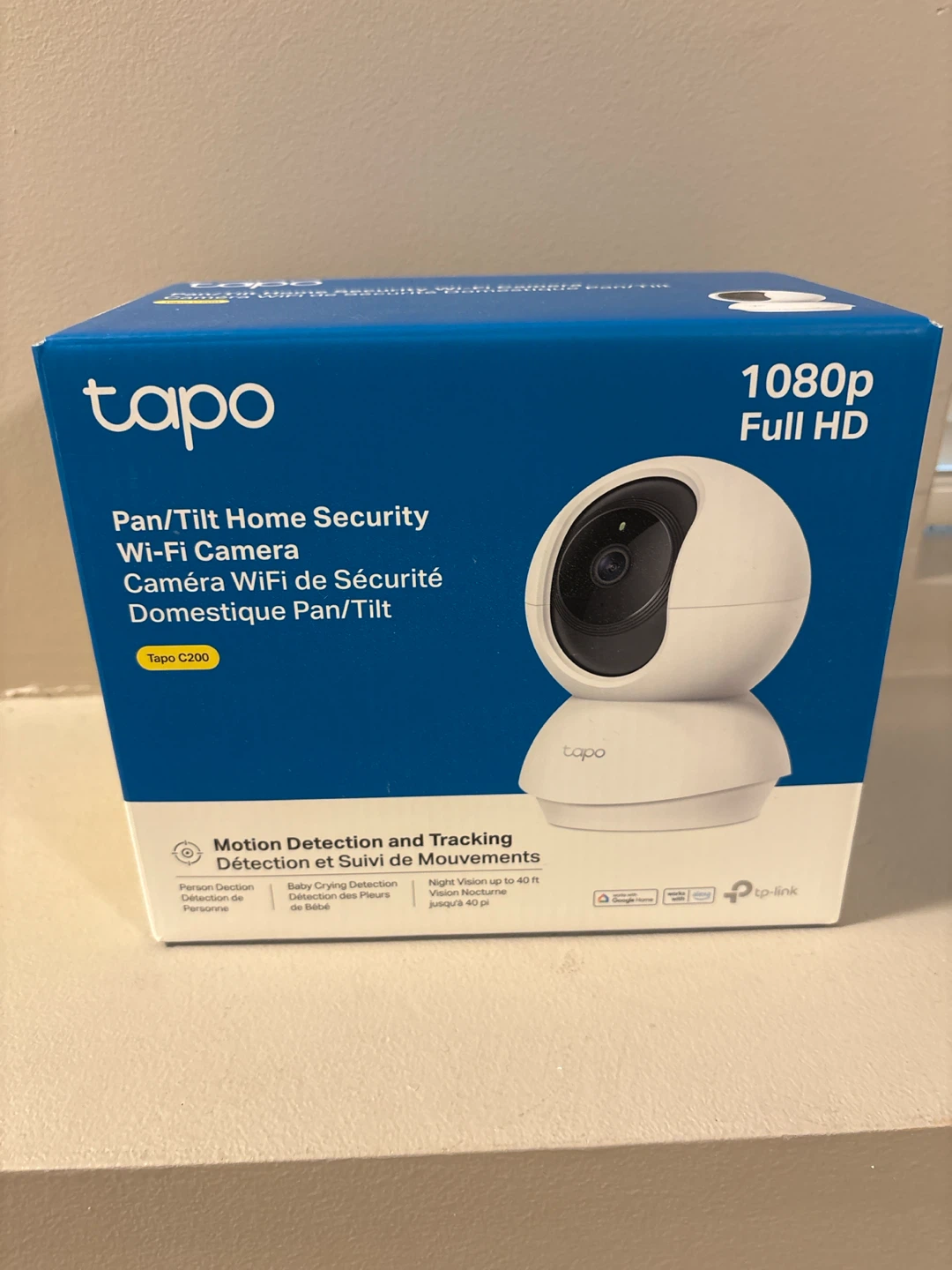 Brand new Tapo C200 Pan/Tilt Home Security Wi-Fi Camera