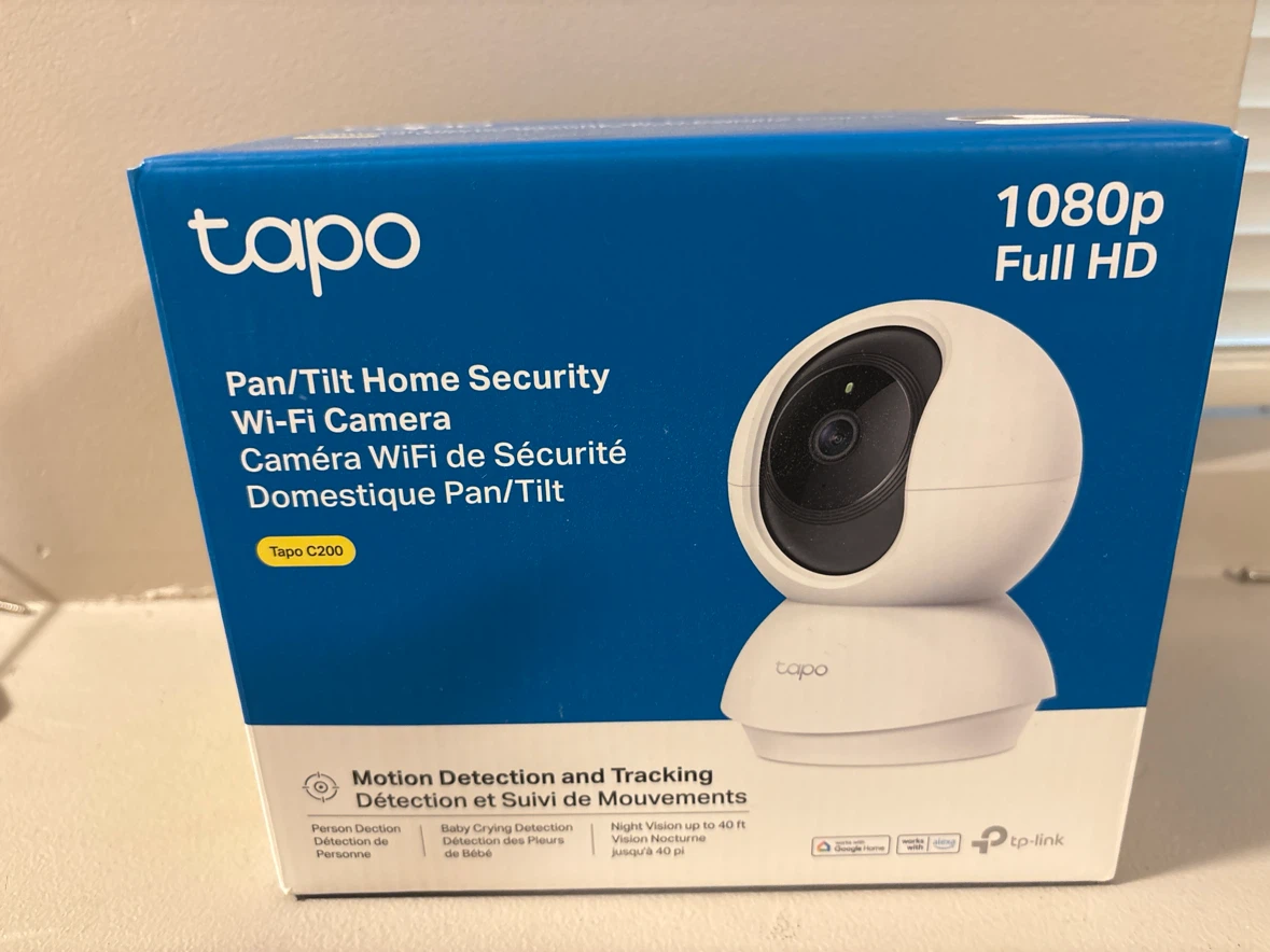 Brand new Tapo C200 Pan/Tilt Home Security Wi-Fi Camera - photo 2