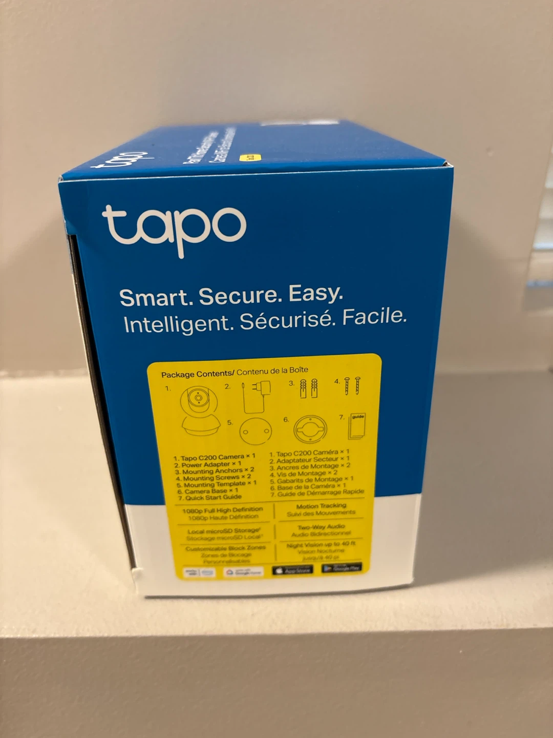 Brand new Tapo C200 Pan/Tilt Home Security Wi-Fi Camera - photo 3