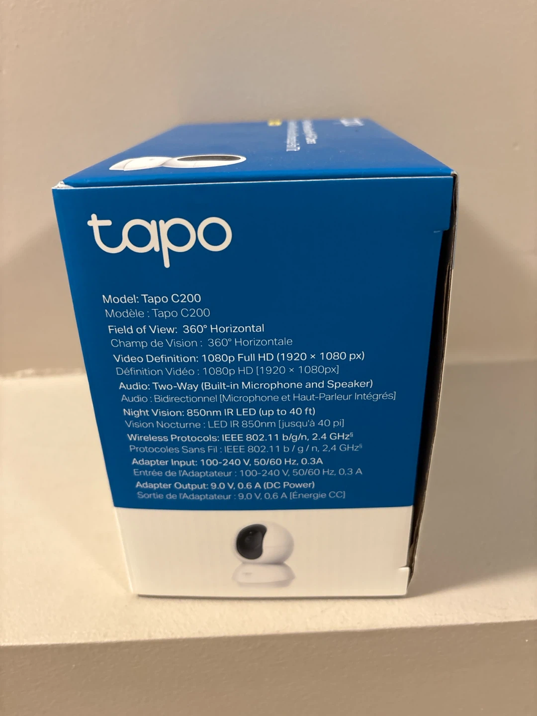 Brand new Tapo C200 Pan/Tilt Home Security Wi-Fi Camera - photo 5