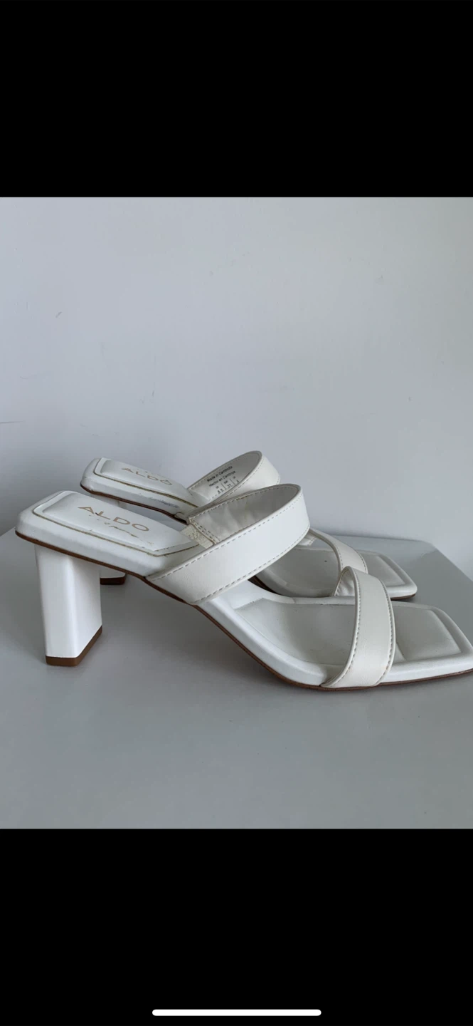 ⭐️ALDO White Sandals - photo 2
