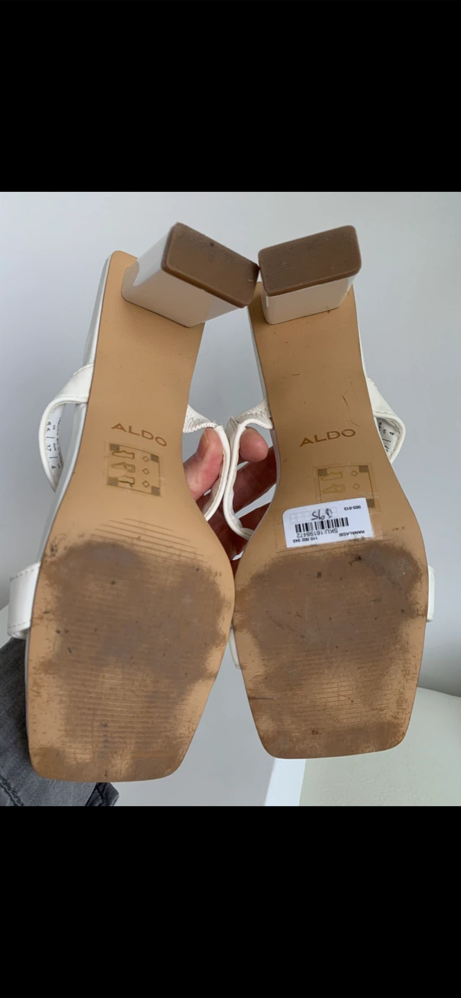 ⭐️ALDO White Sandals - photo 4