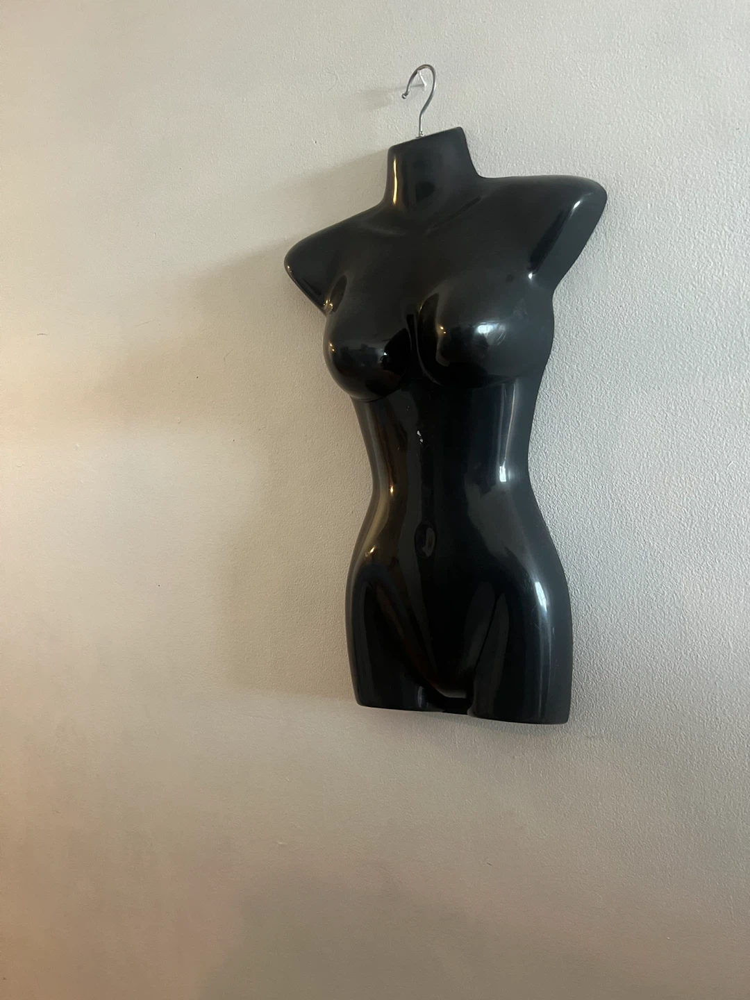 Black Torso Mannequin Display Form