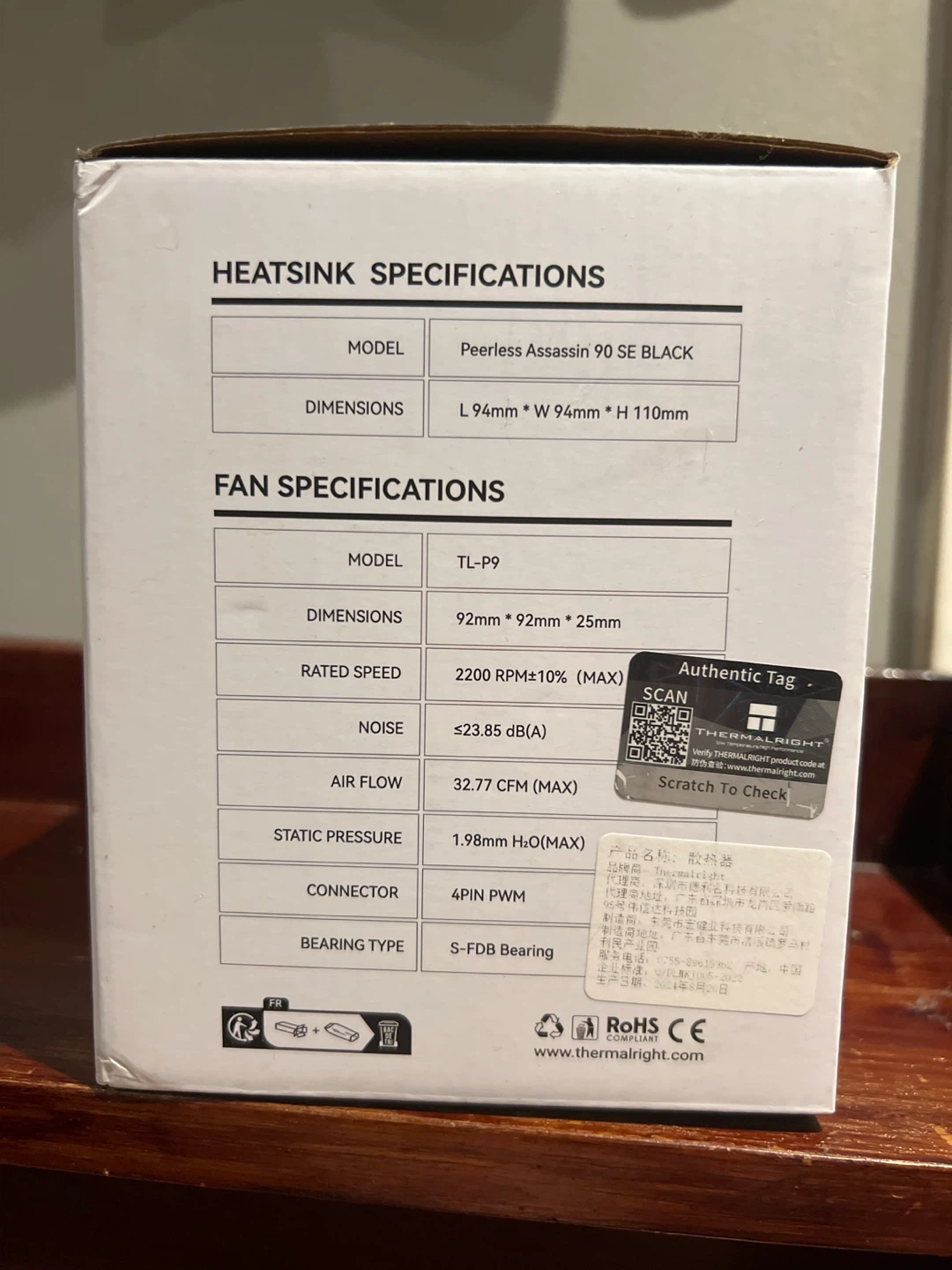 Thermalright Peerless Assassin 90 SE Black CPU Cooler - photo 3