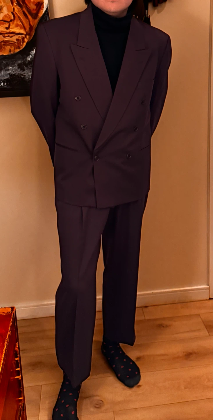 Men’s wool suit