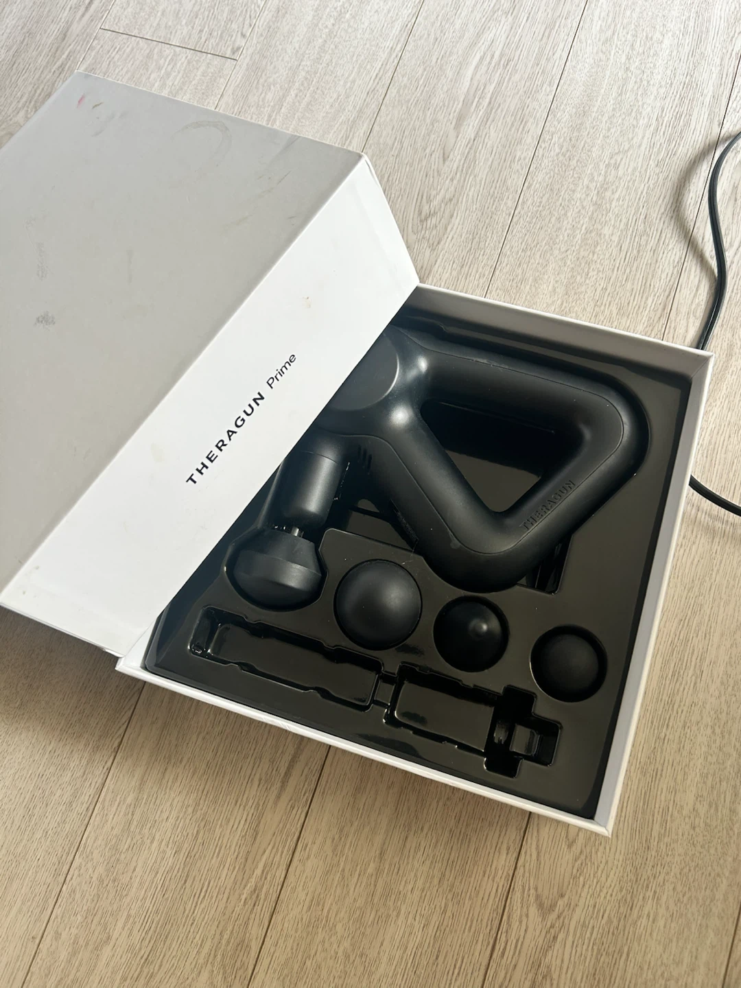 Theragun Prime Massage Gun missing charging cord
