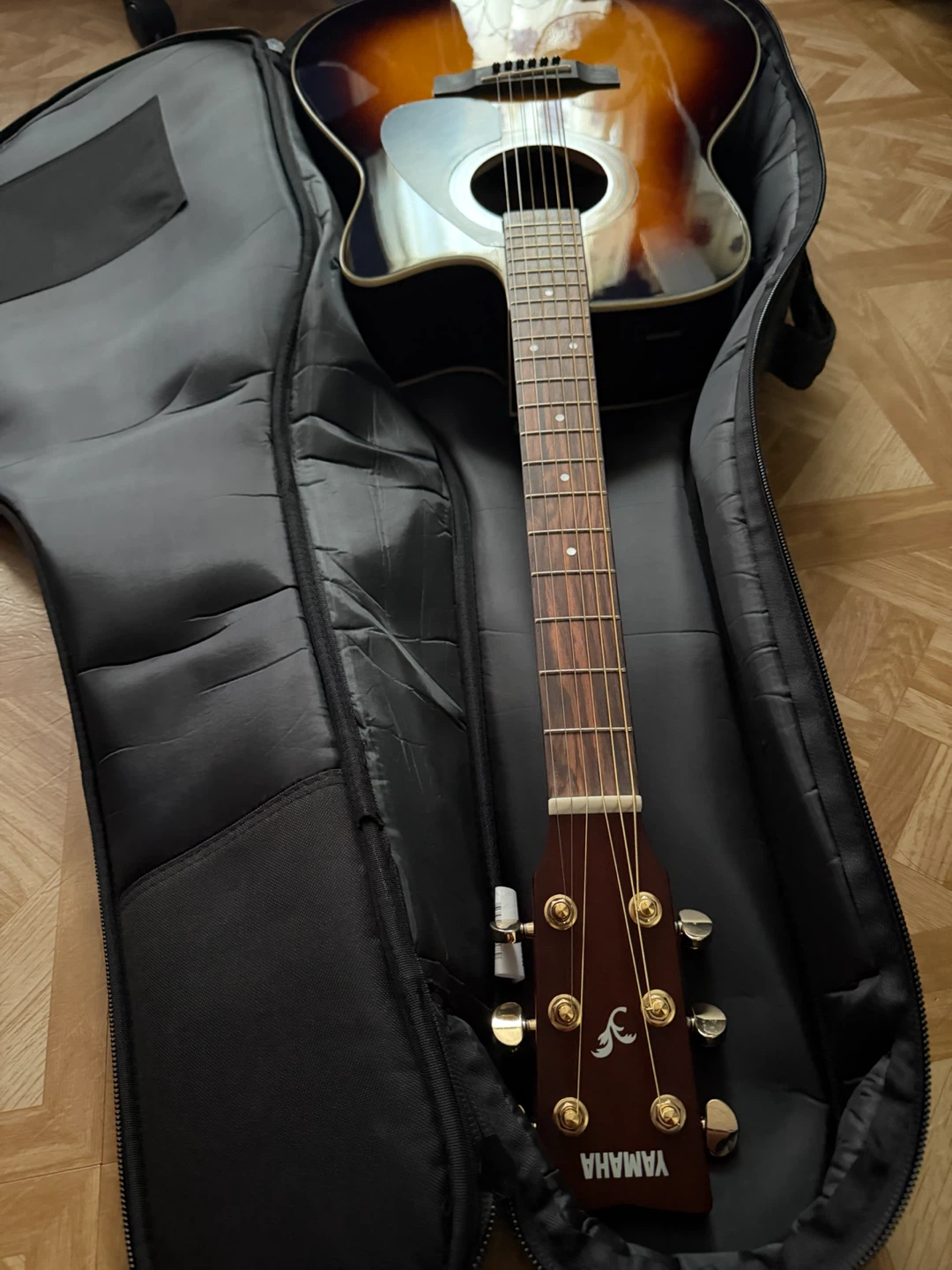 Yamaha Chitarra Acoustic Electric Guitar - Sunburst - photo 2