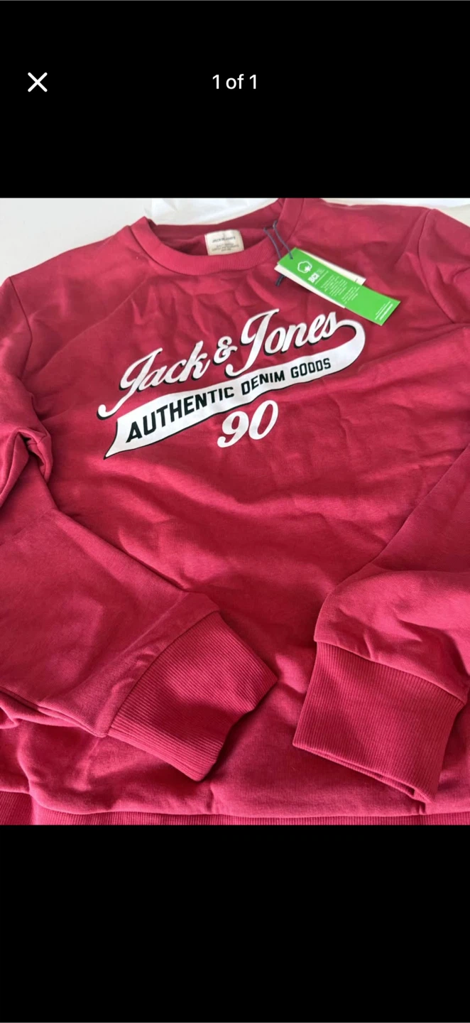 Jack & Jones "90" Graphic Crewneck Sweater