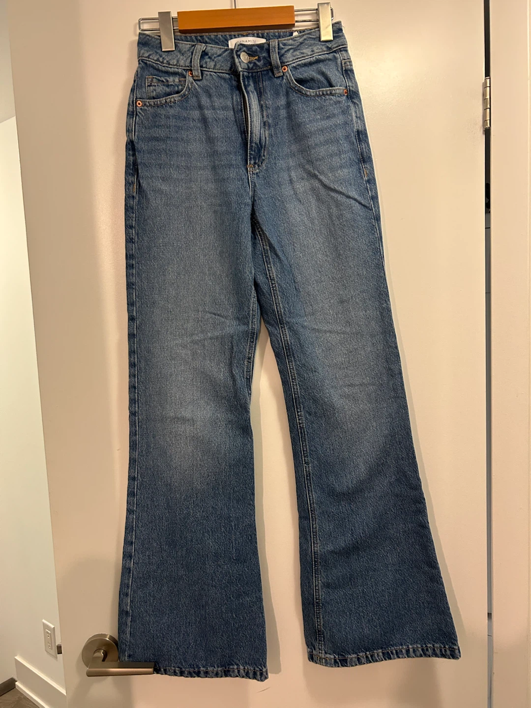 DYNAMITE Blue Denim Flare Jeans