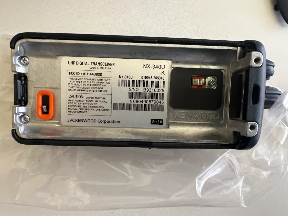 Kenwood NX-340U ProTalk Digital UHF Transceiver - photo 2