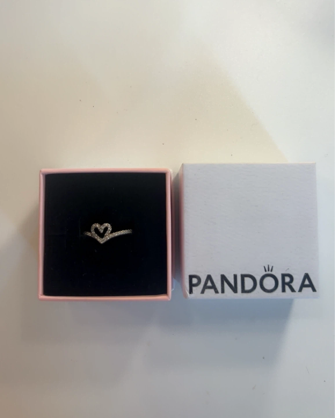 Pandora Sparkling Heart Ring
