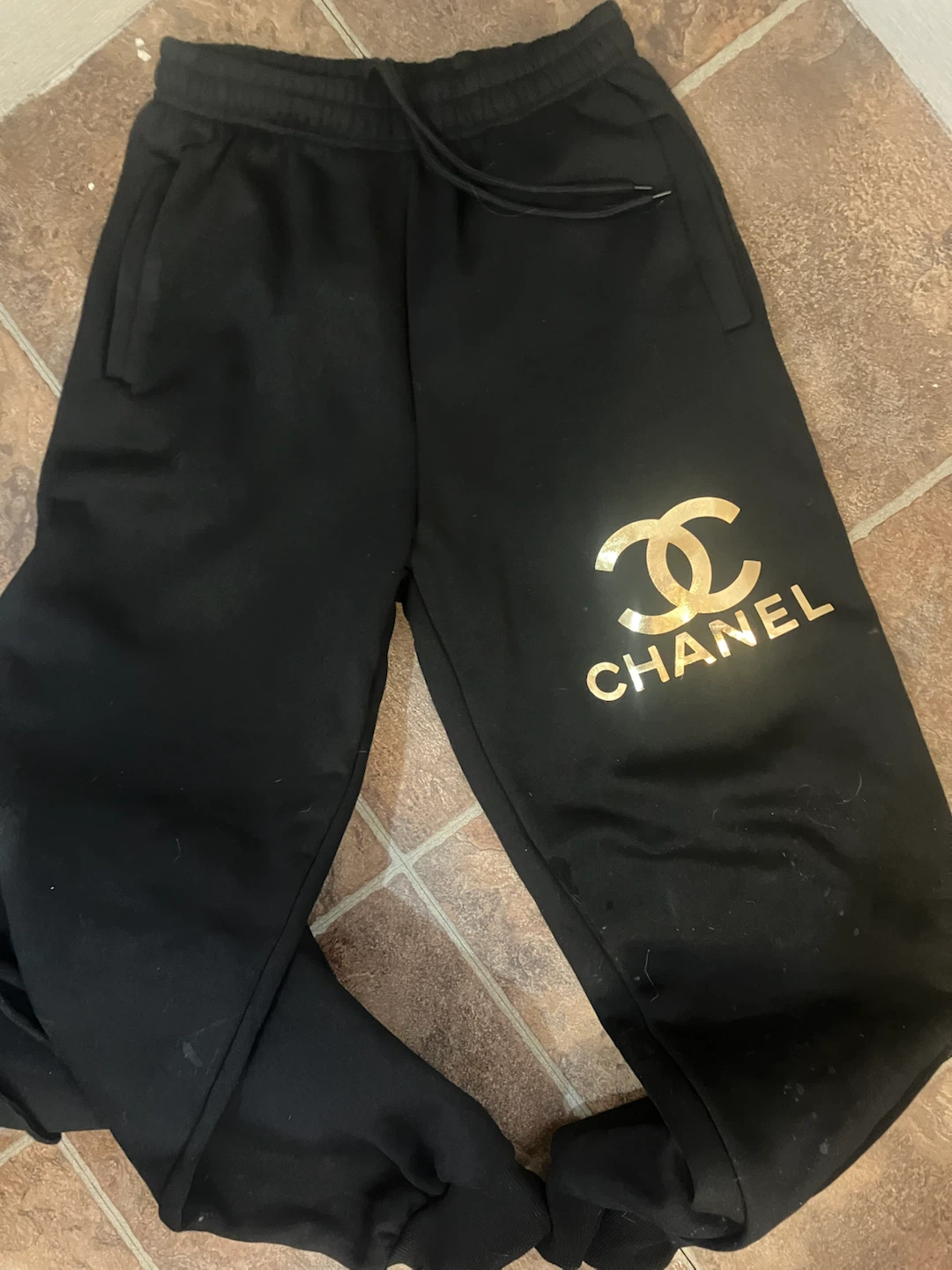 Chanel Black Hoodie and Sweatpants Set - photo 2