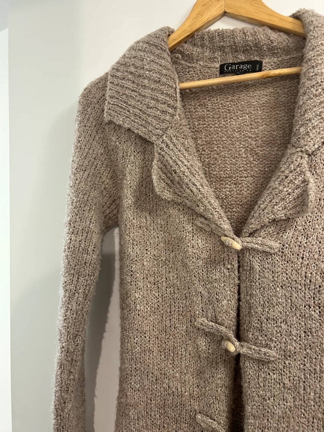 2000s Garage Long Knit Cardigan - photo 2