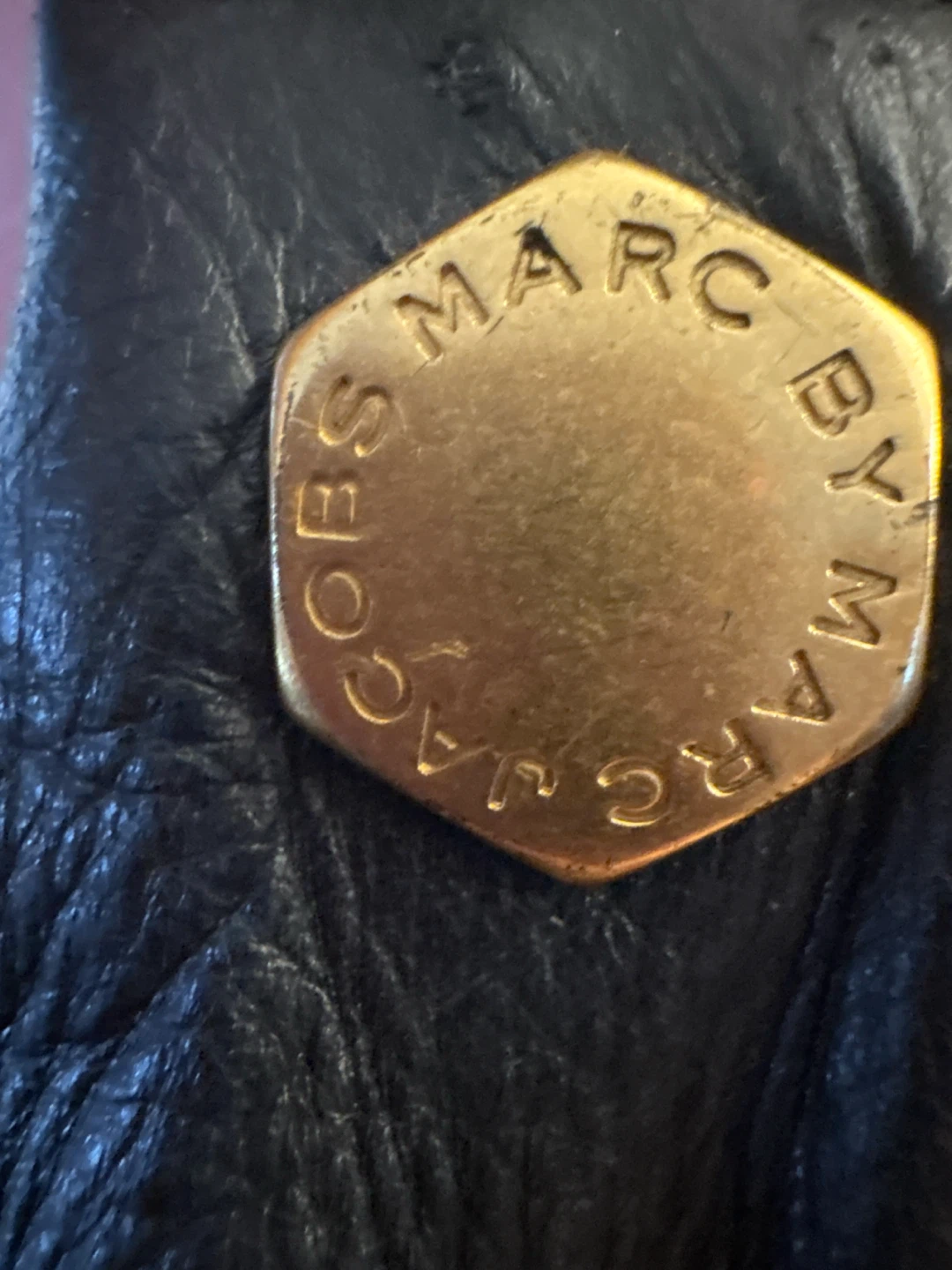 Authentic Marc by Marc Jacobs Black Leather Hobo Bag - photo 4