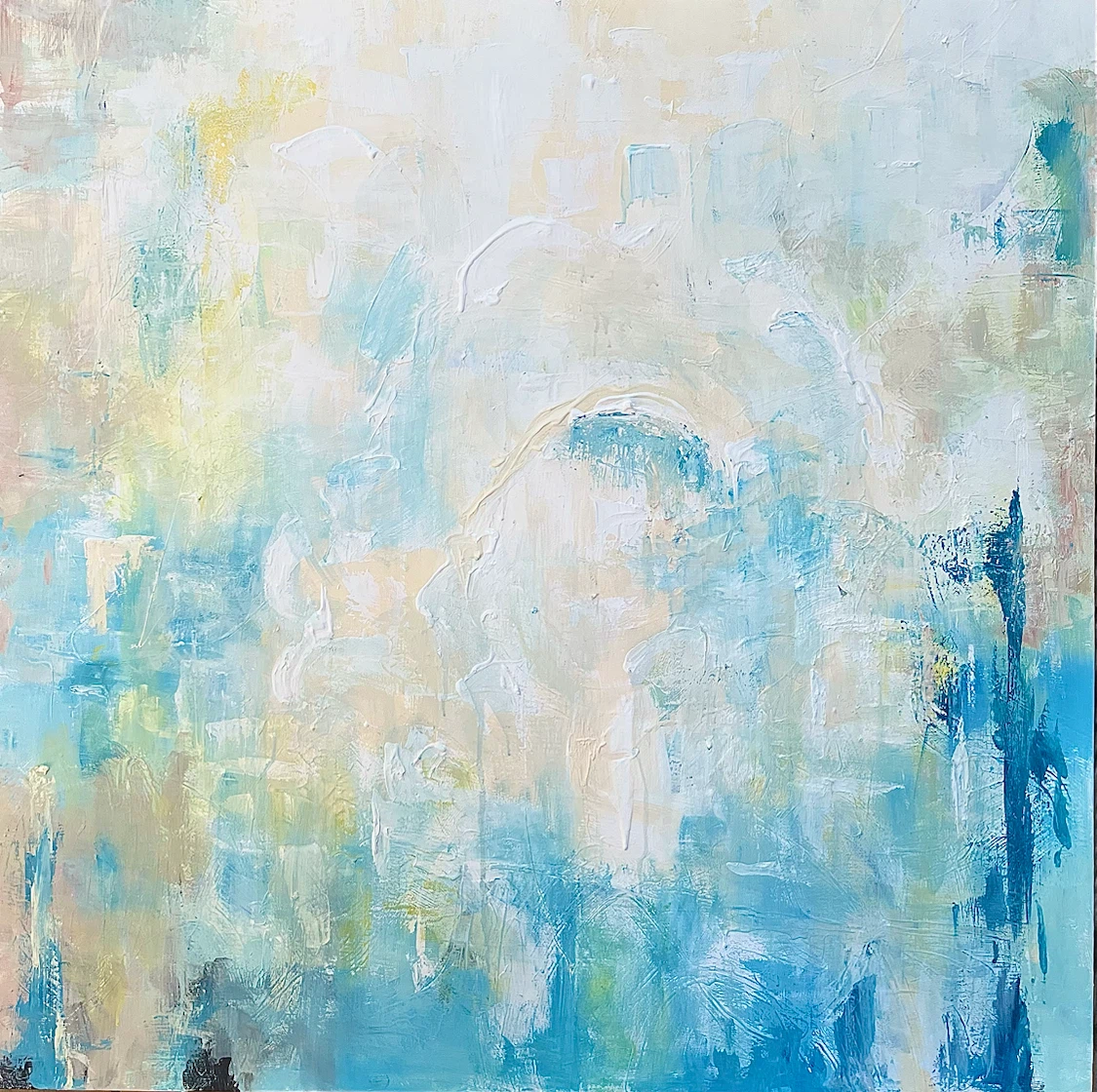 Abstract Art Painted Today 40”x40”