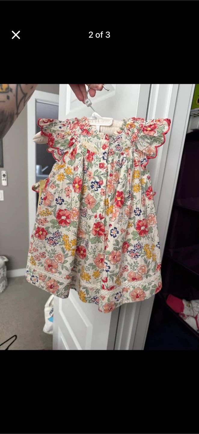 Sister Jane Girl Floral Smocked Dress - photo 2
