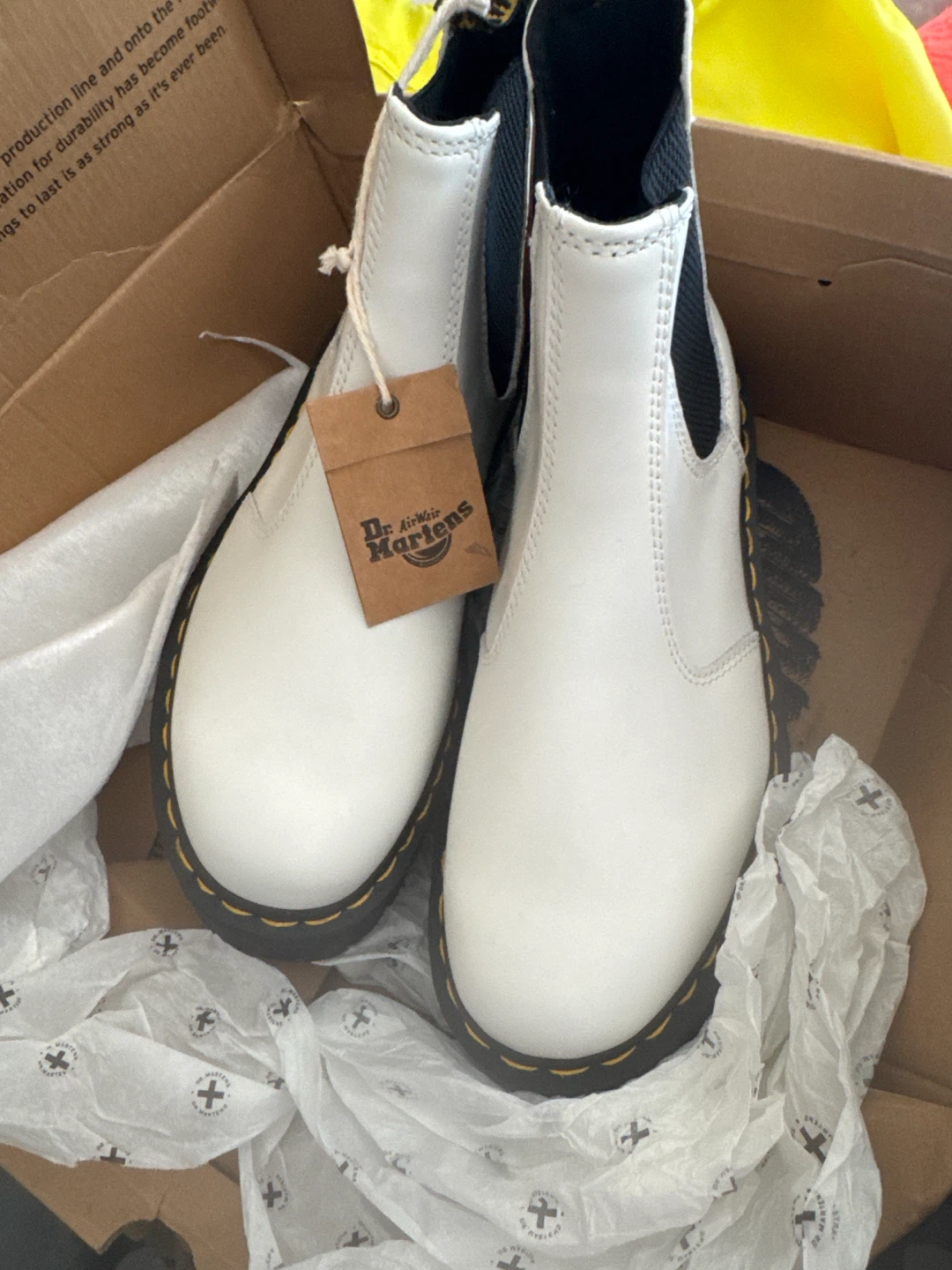 Dr. Martens White Chelsea Boots - photo 3