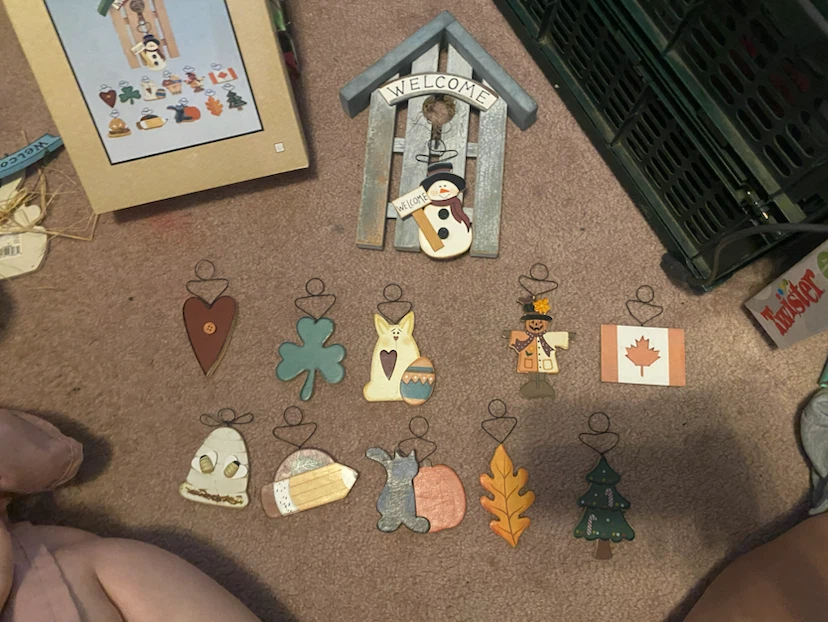 Seasonal Hanging Decorations Set - photo 2