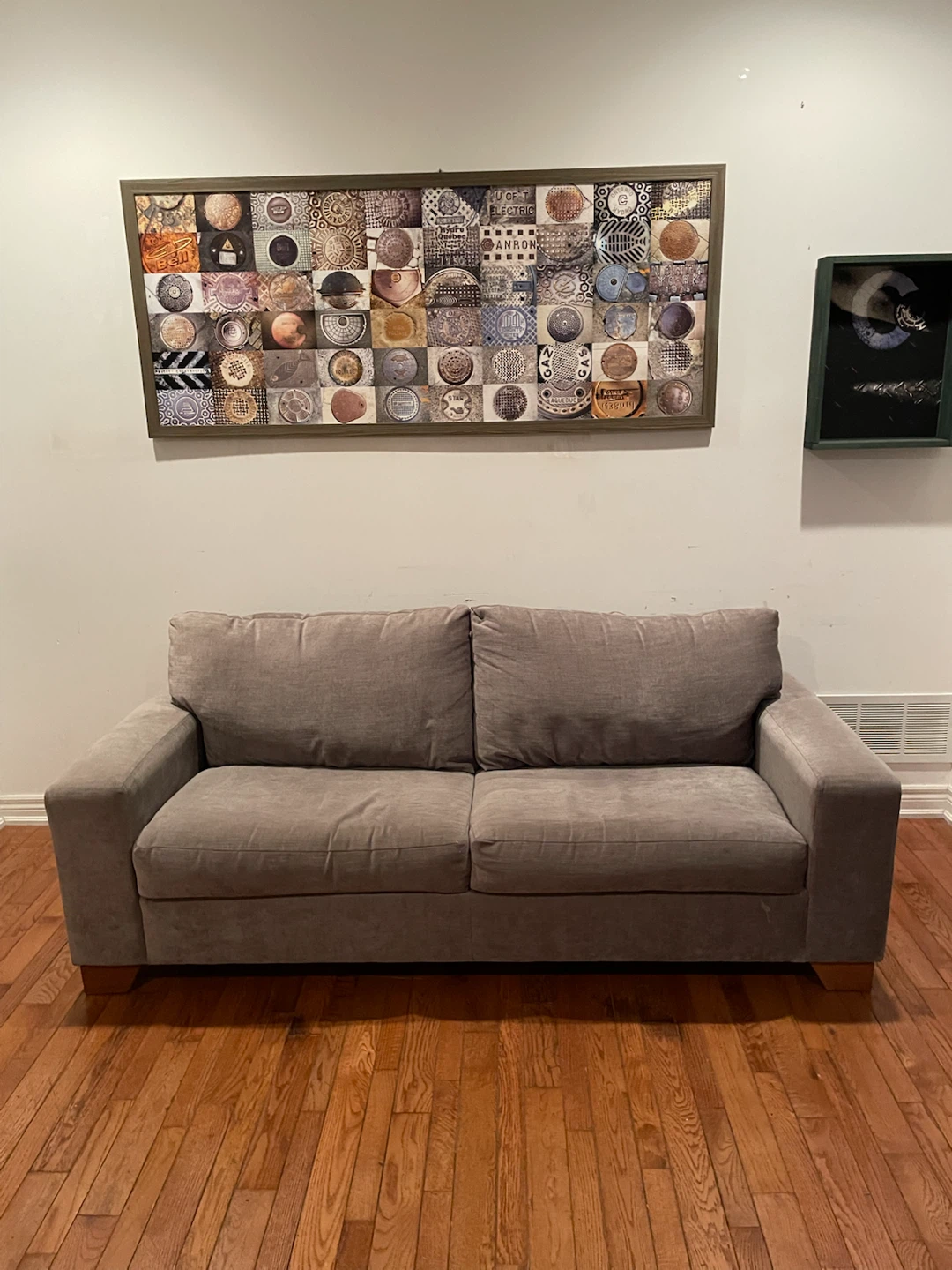 Grey Sofa Bed / Futon