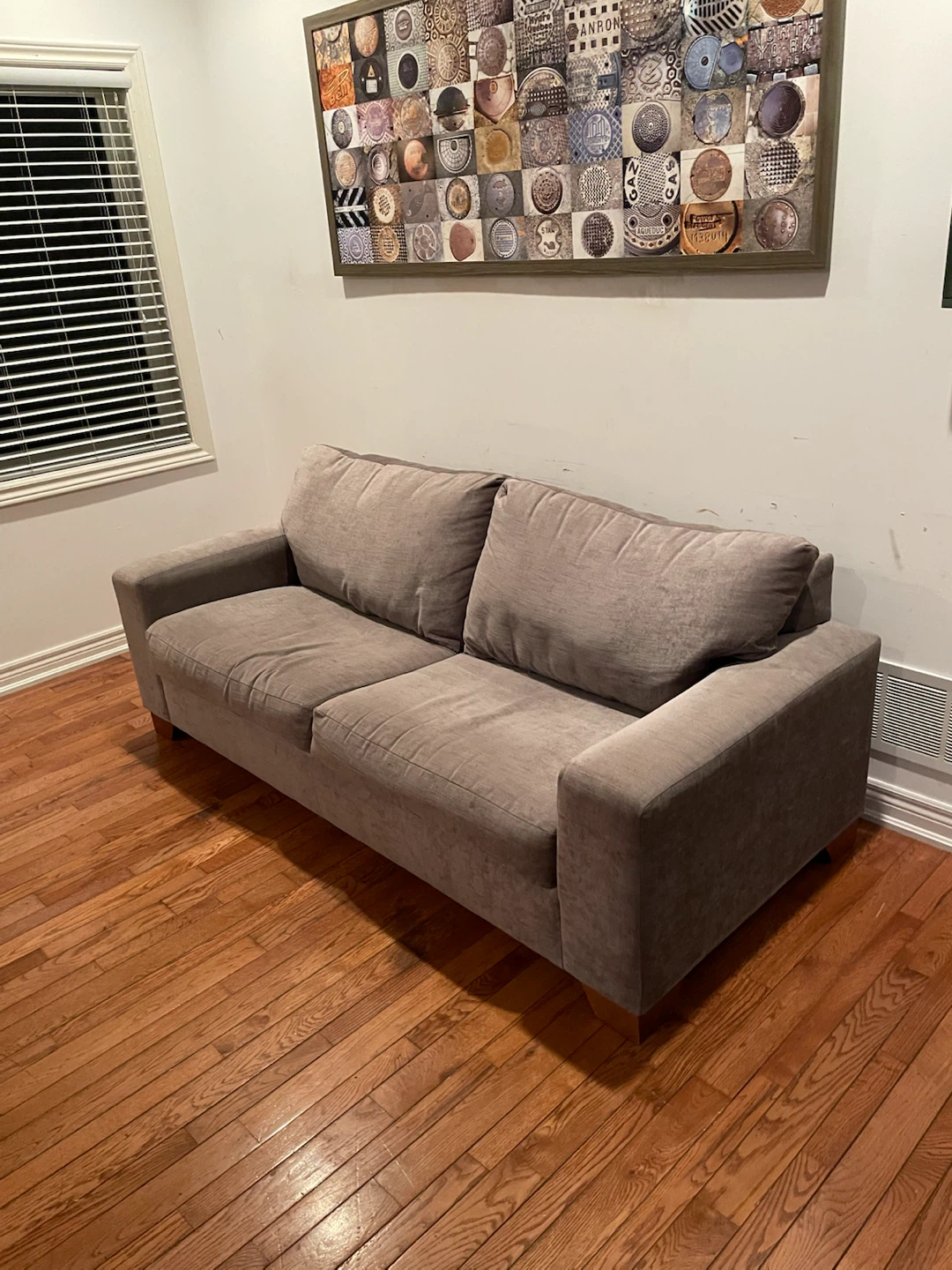 Grey Sofa Bed / Futon - photo 2