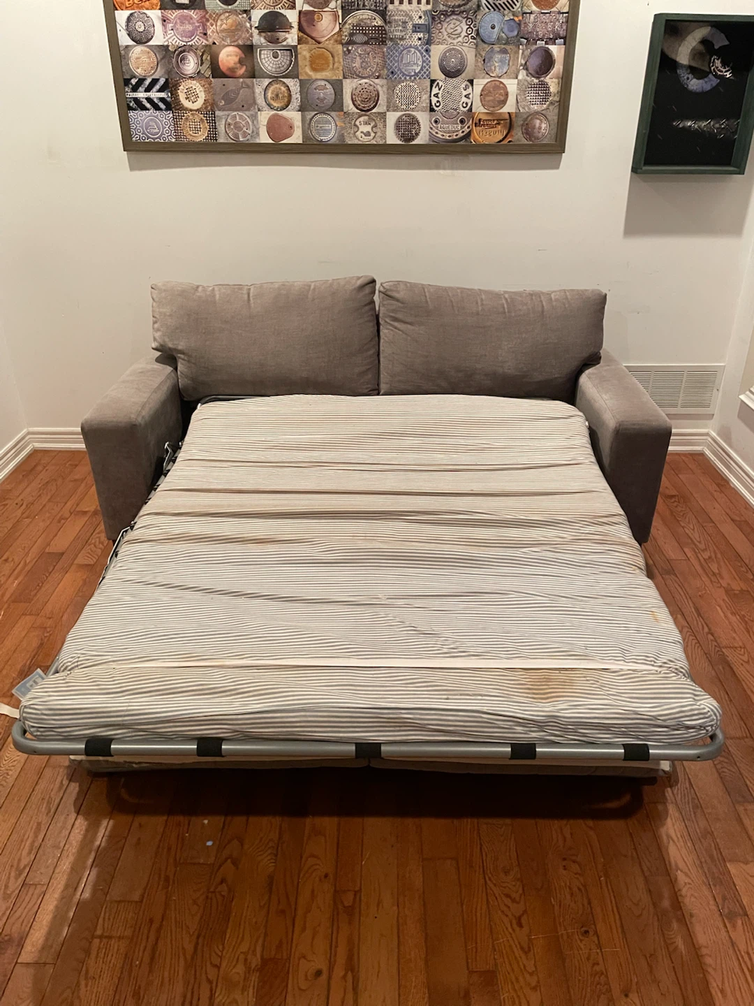 Grey Sofa Bed / Futon - photo 3