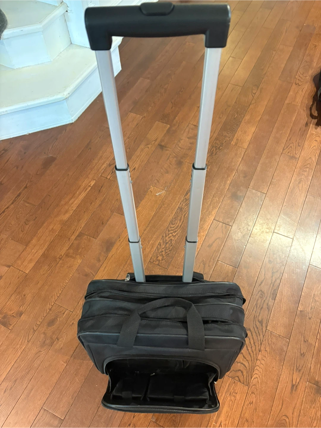 Black Rolling Briefcase