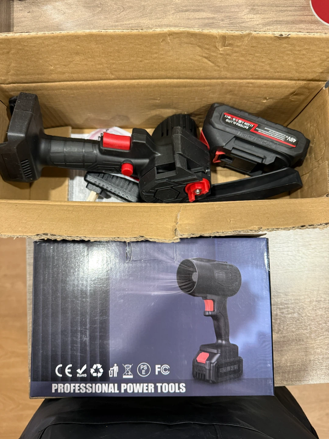 Chain saw and Blower