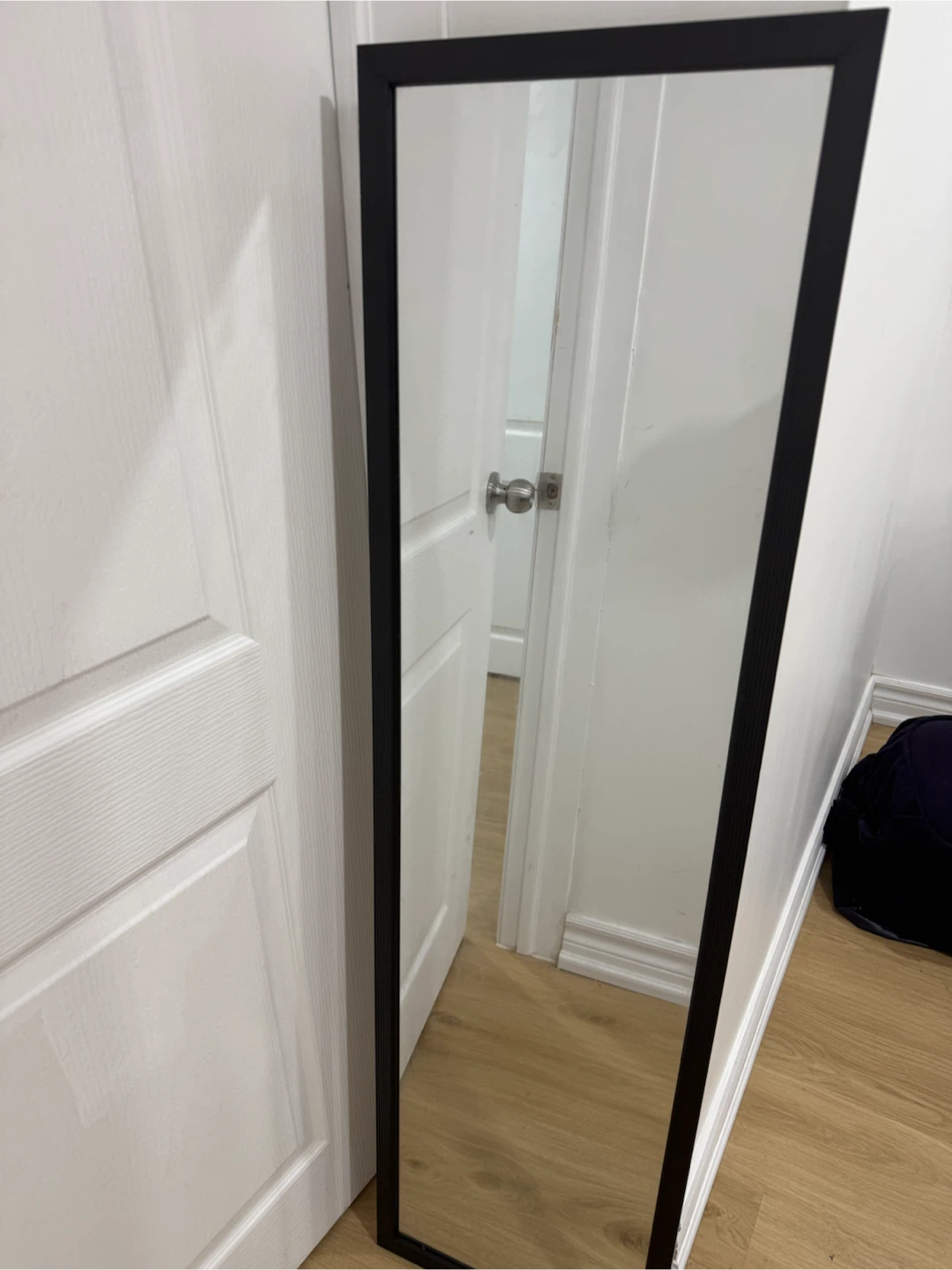 Black Framed Full Length Mirror